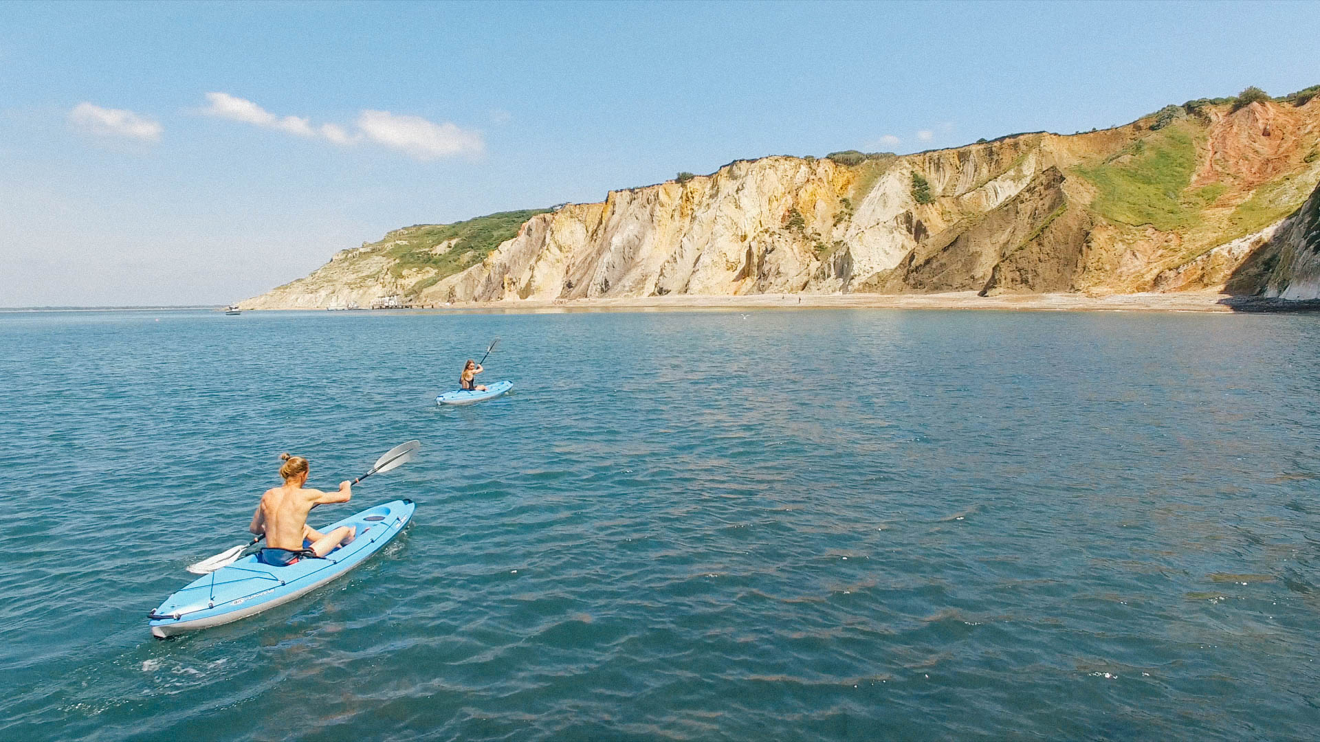 Kyaks Alum Bay